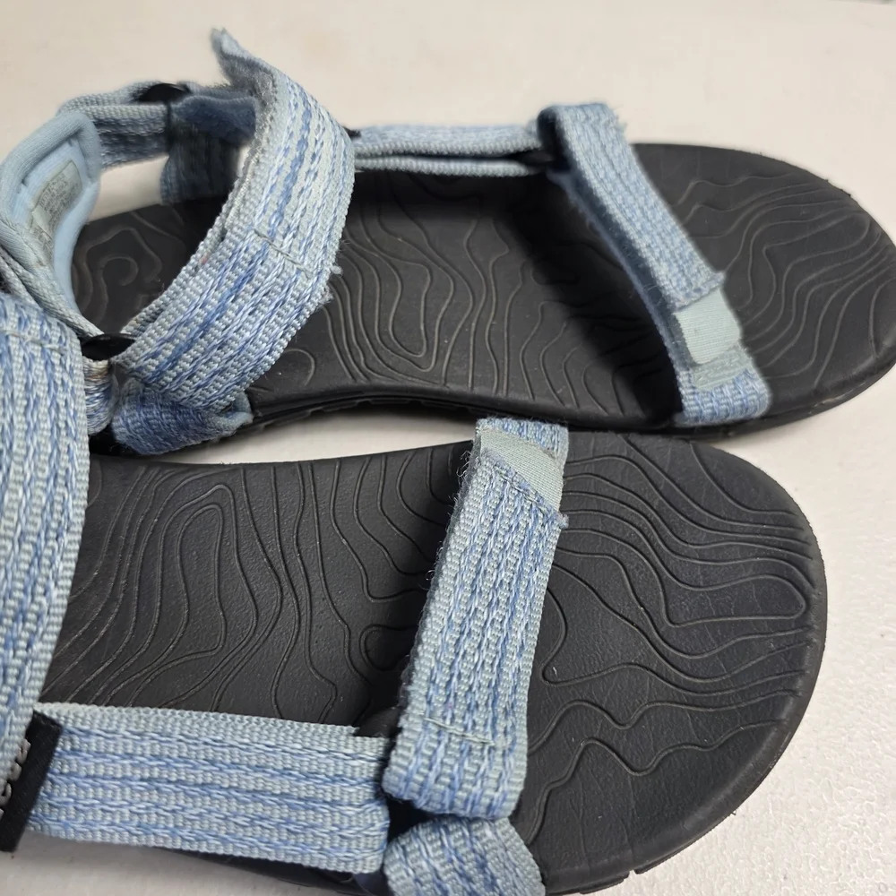 Teva Kids' Blue Strap Hiking Sandals Size 2 Unisex